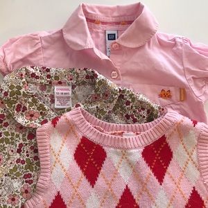 Toddler Bundle of 3 tops and vest